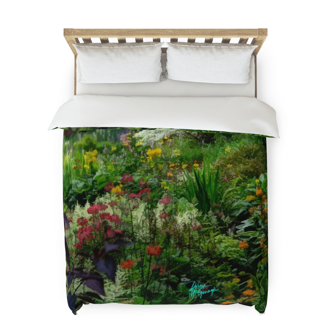 Create a Calming Retreat with our Zen Garden Duvet Cover! Bring the Peace of a Garden to Your Bedroom