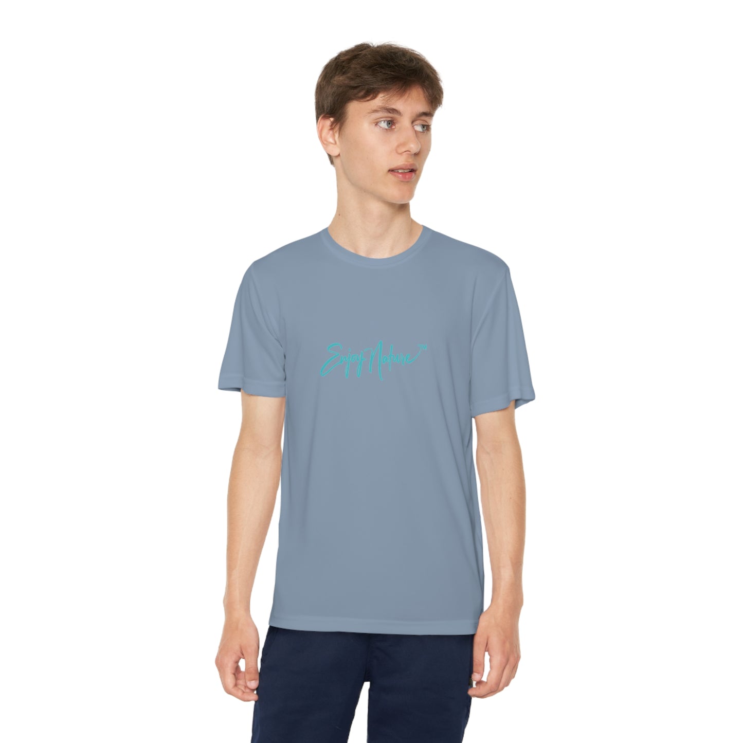 Youth Competitor Tee with Fine Art Image Giraffe Family by Enjoy Nature