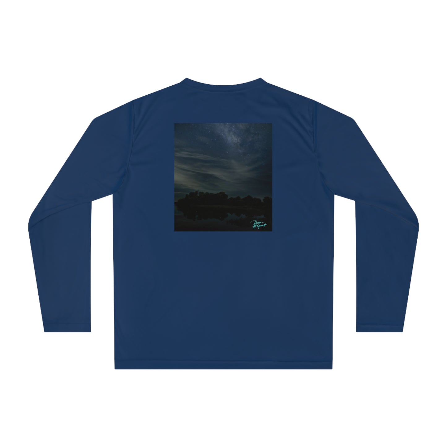 Unisex T-shirt Milky Way, Long Sleeve Performance shirt