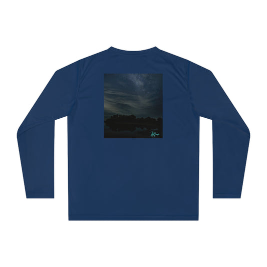 Unisex T-shirt Milky Way, Long Sleeve Performance shirt