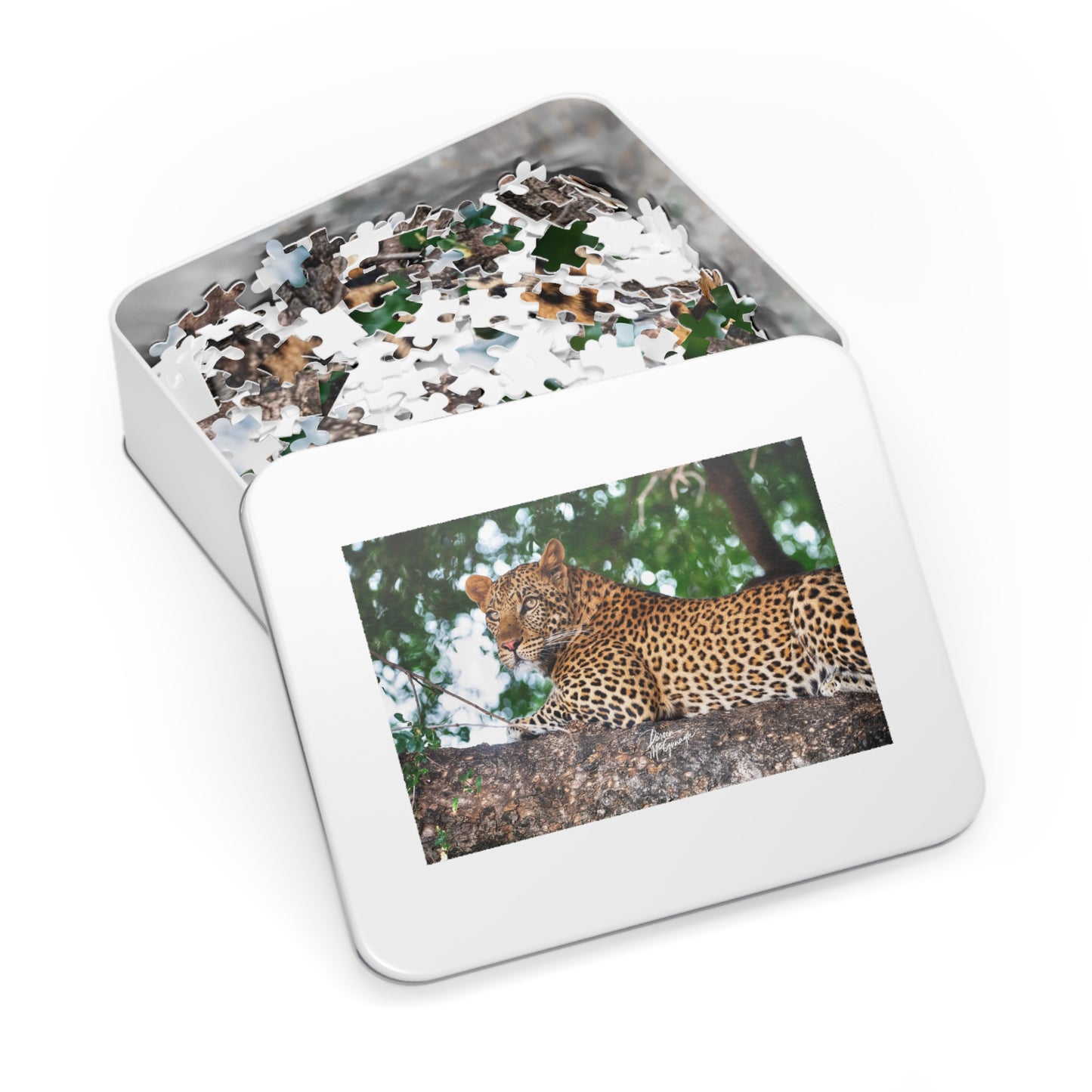 Leopard in Tree Jigsaw Puzzle by Enjoy Nature