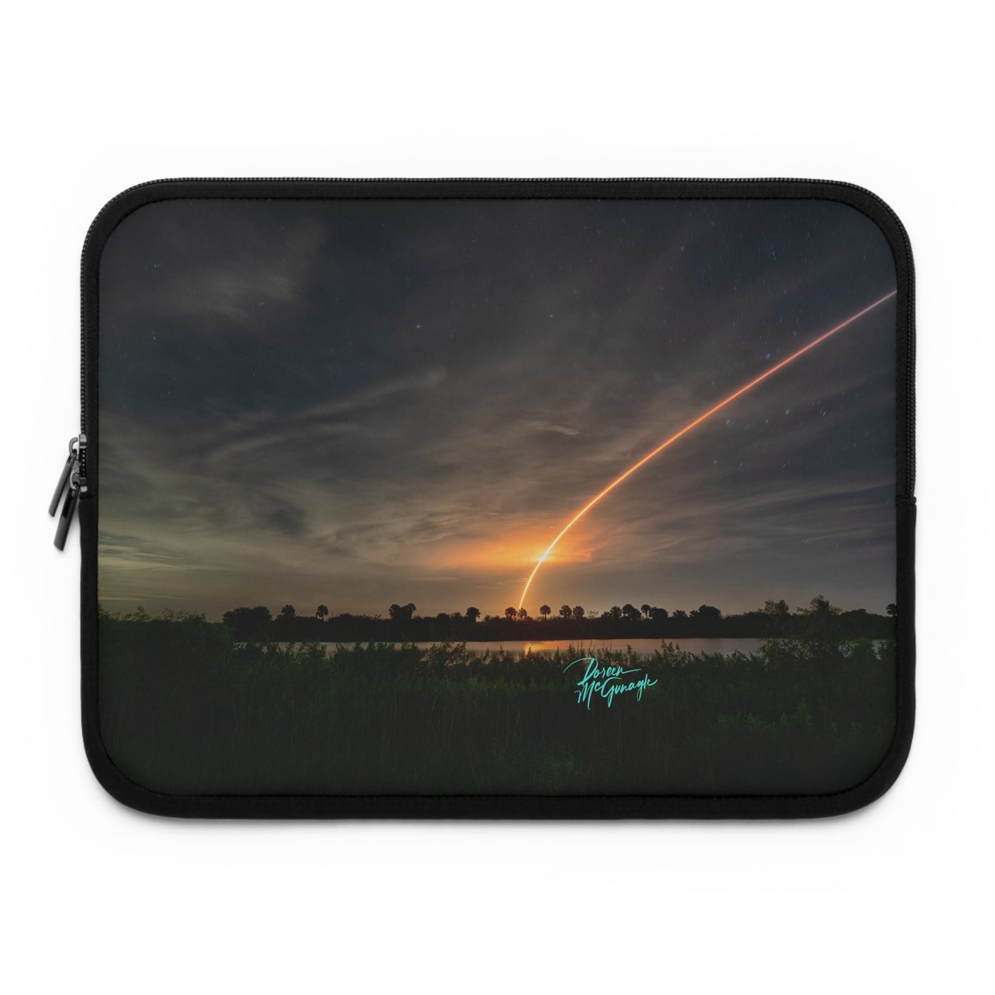 Falcon Shuttle Launch Laptop Sleeve