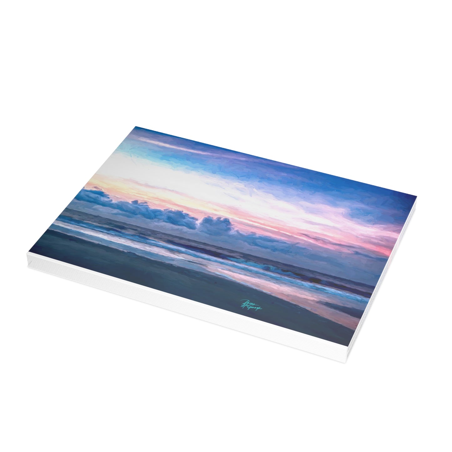 Photo note cards, Cotton Candy Sunrise, boxed note cards, (10 pcs)