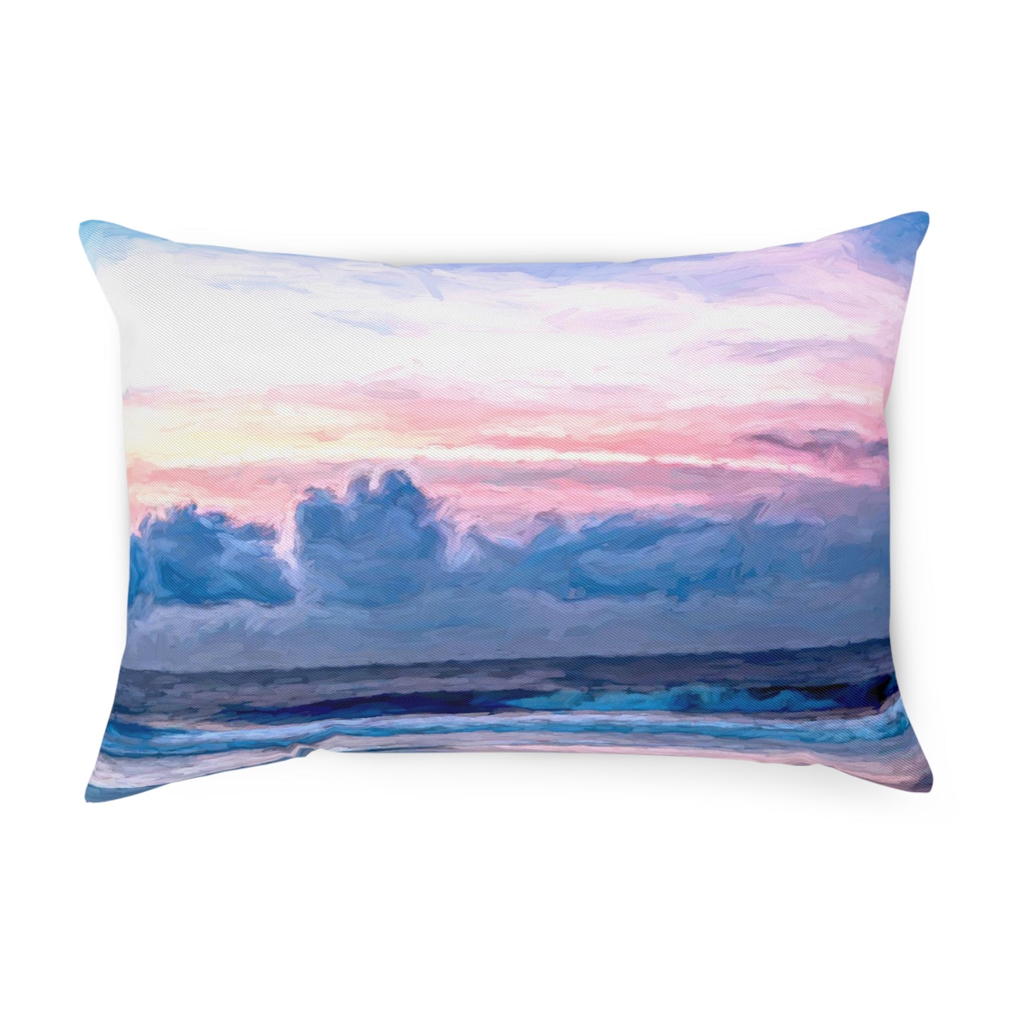 Artistic Accent Pillows, Cotton Candy Sunrise