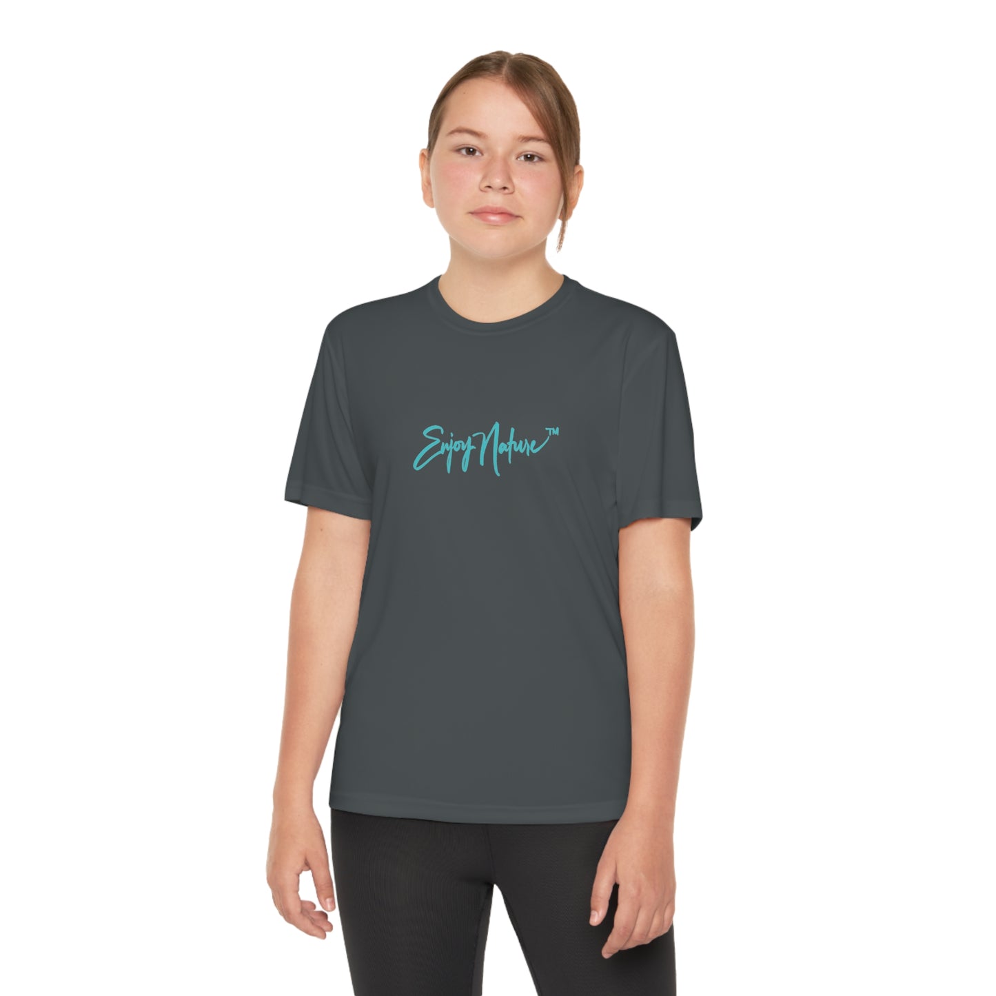 Youth Competitor Tee with Fine Art Image Dreaming About a Lioness by Enjoy Nature