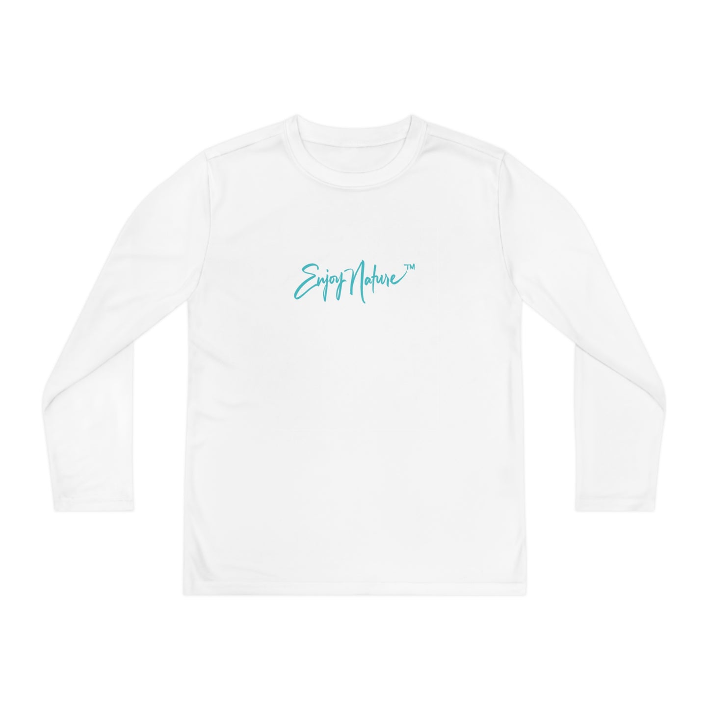 Youth Competitor Long Sleeve Tee with Baby Zebra by Enjoy Nature