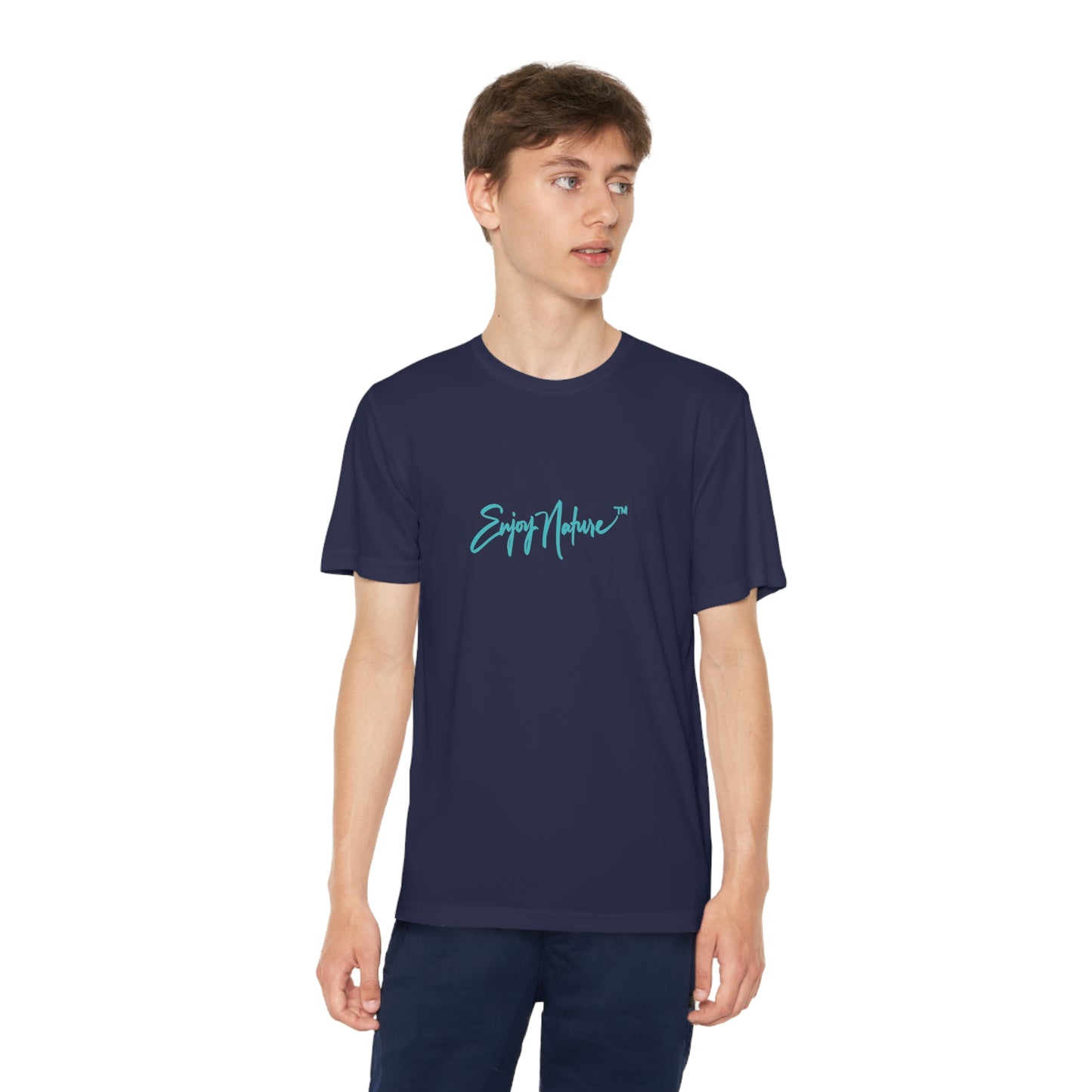 Youth Competitor Tee with Fine Art Image Cheetah Portrait by Enjoy Nature