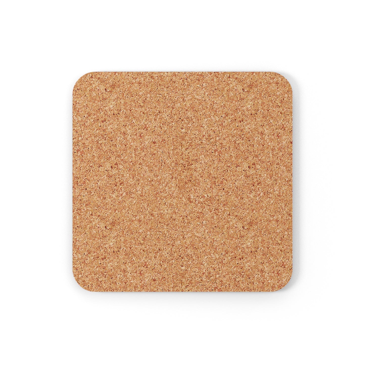 White Azalea Bloom, Corkwood Coaster Set