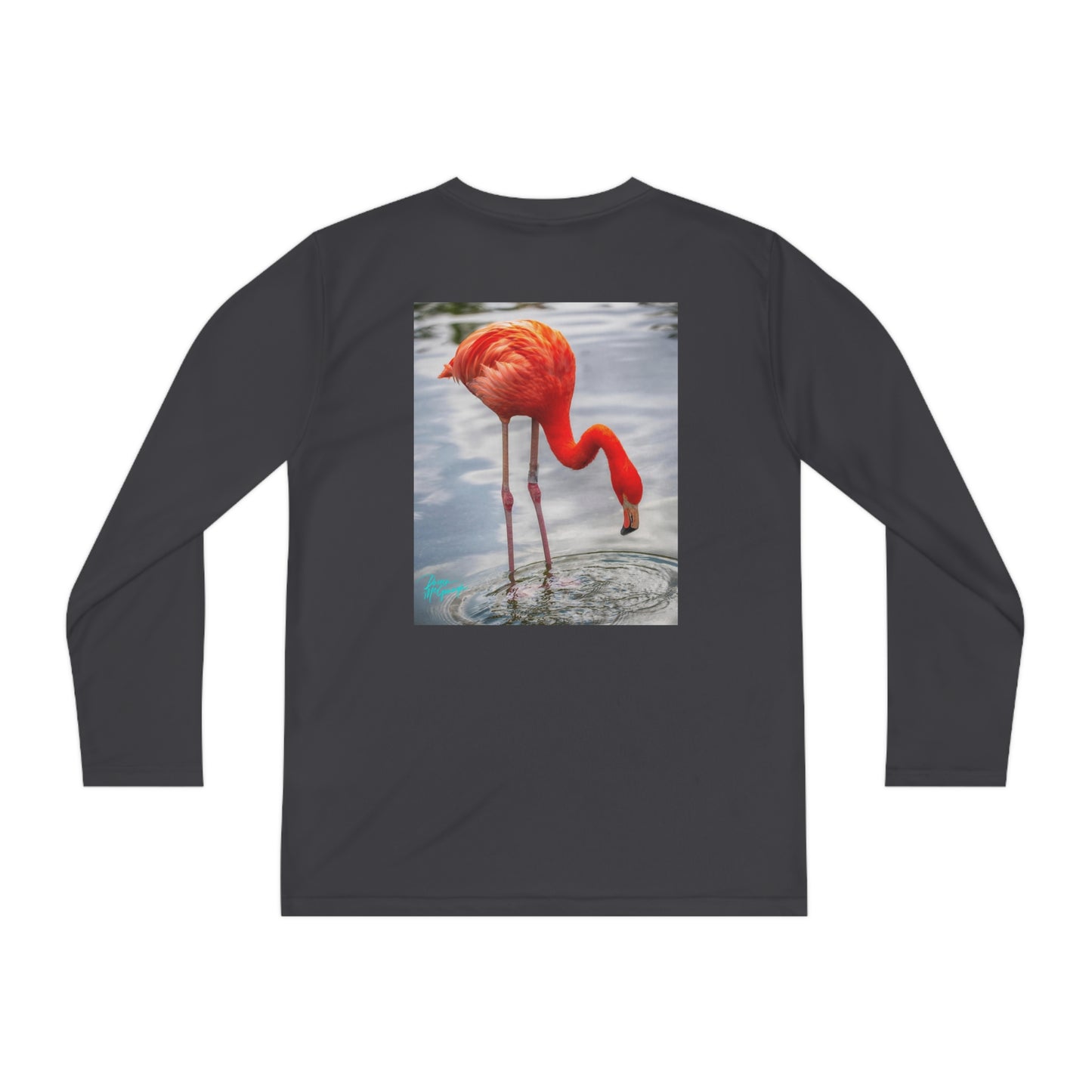 Flamingo Youth Long Sleeve Competitor Tee