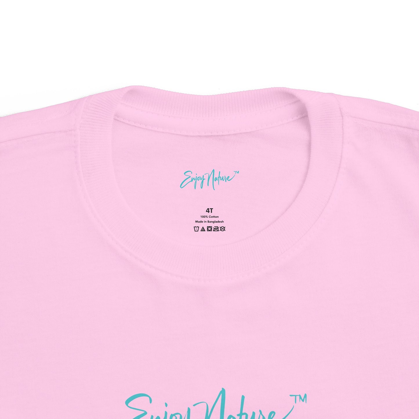 Enjoy Nature Toddler Tee - Pink Lily