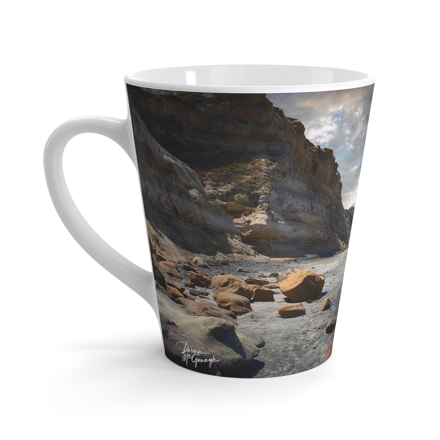 Eco Friendly Lagoon Serenity, 12 oz Latte Mug