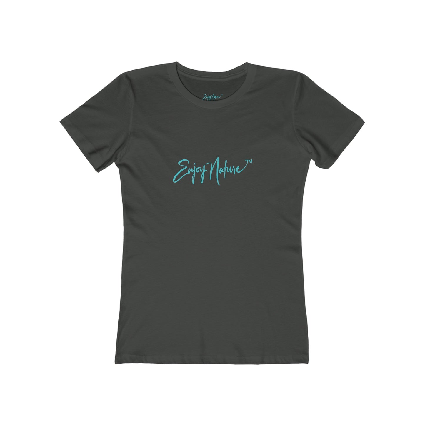 Zebra Stripes Fitted Boyfriend Tee for Women by Enjoy Nature