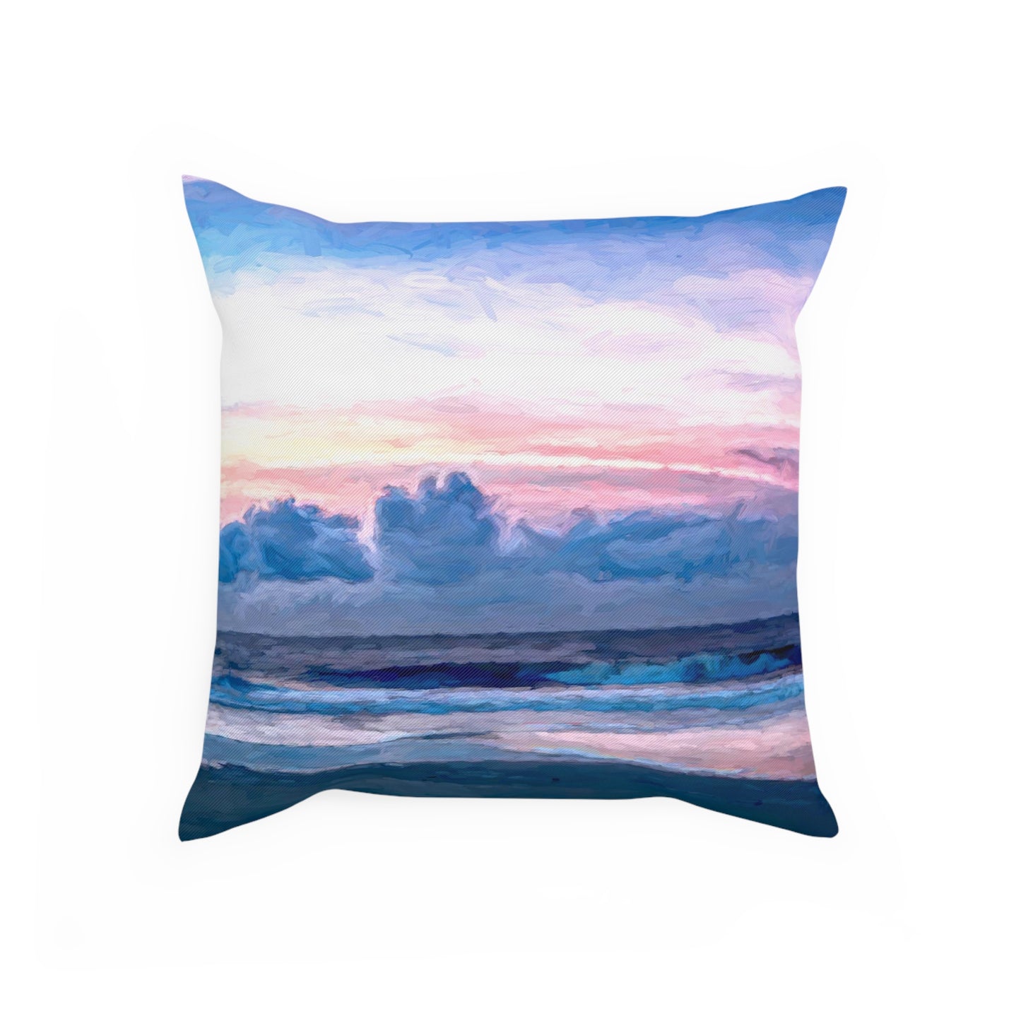 Artistic Accent Pillows, Cotton Candy Sunrise