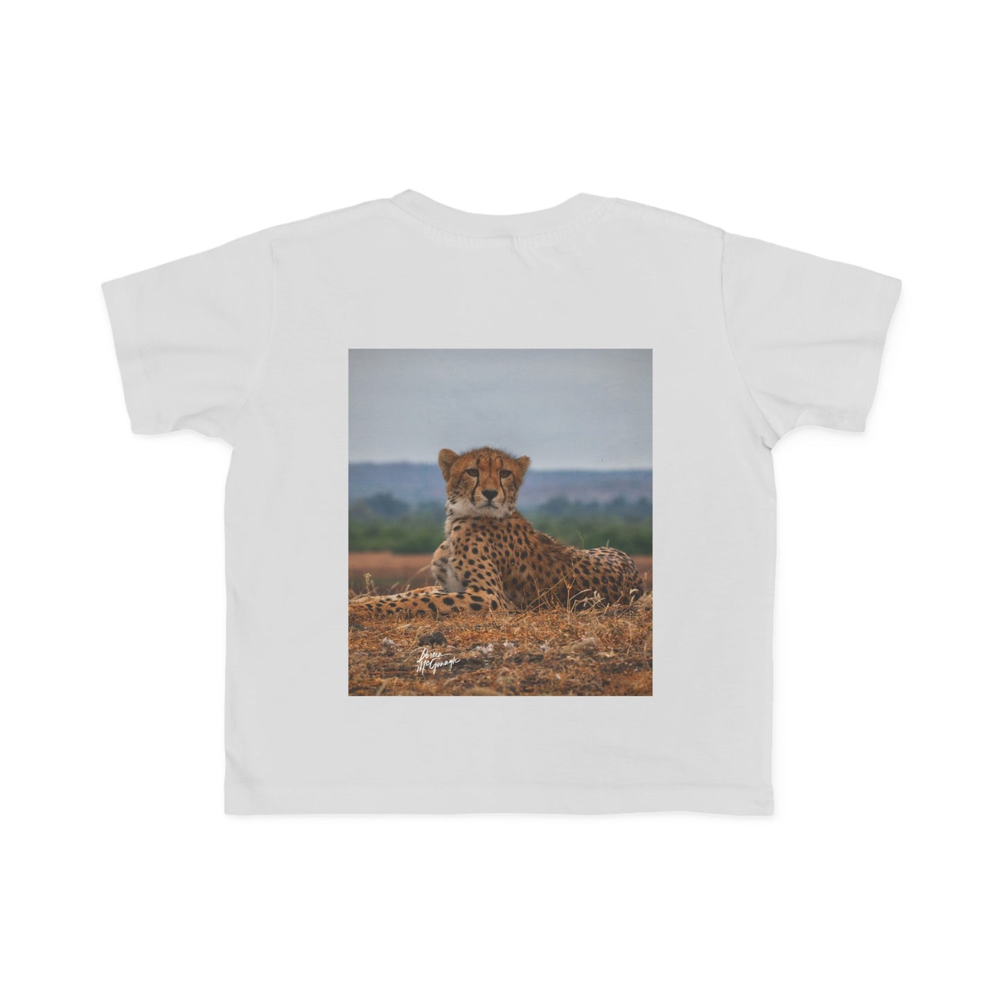 Enjoy Nature Toddler Tee - Cheetah Portrait