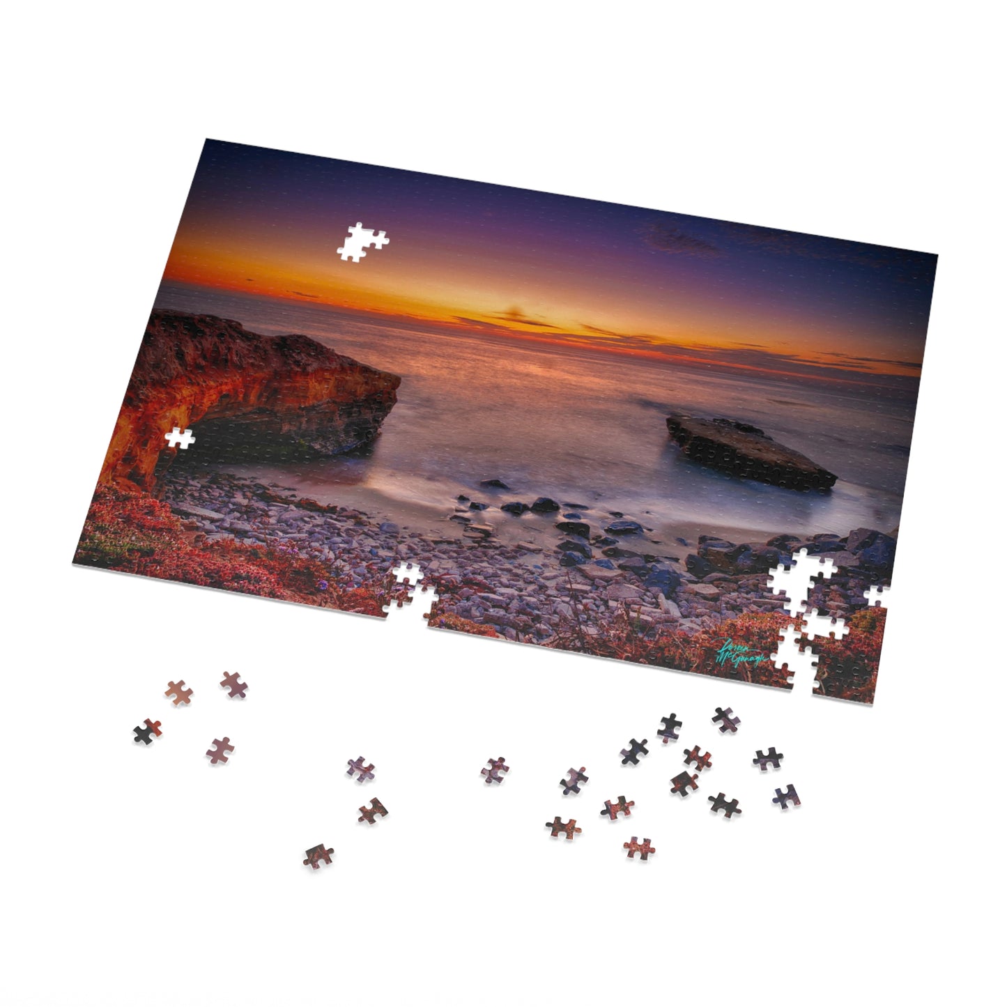 Nature Puzzles, Azure Tranquility, Inspired by nature