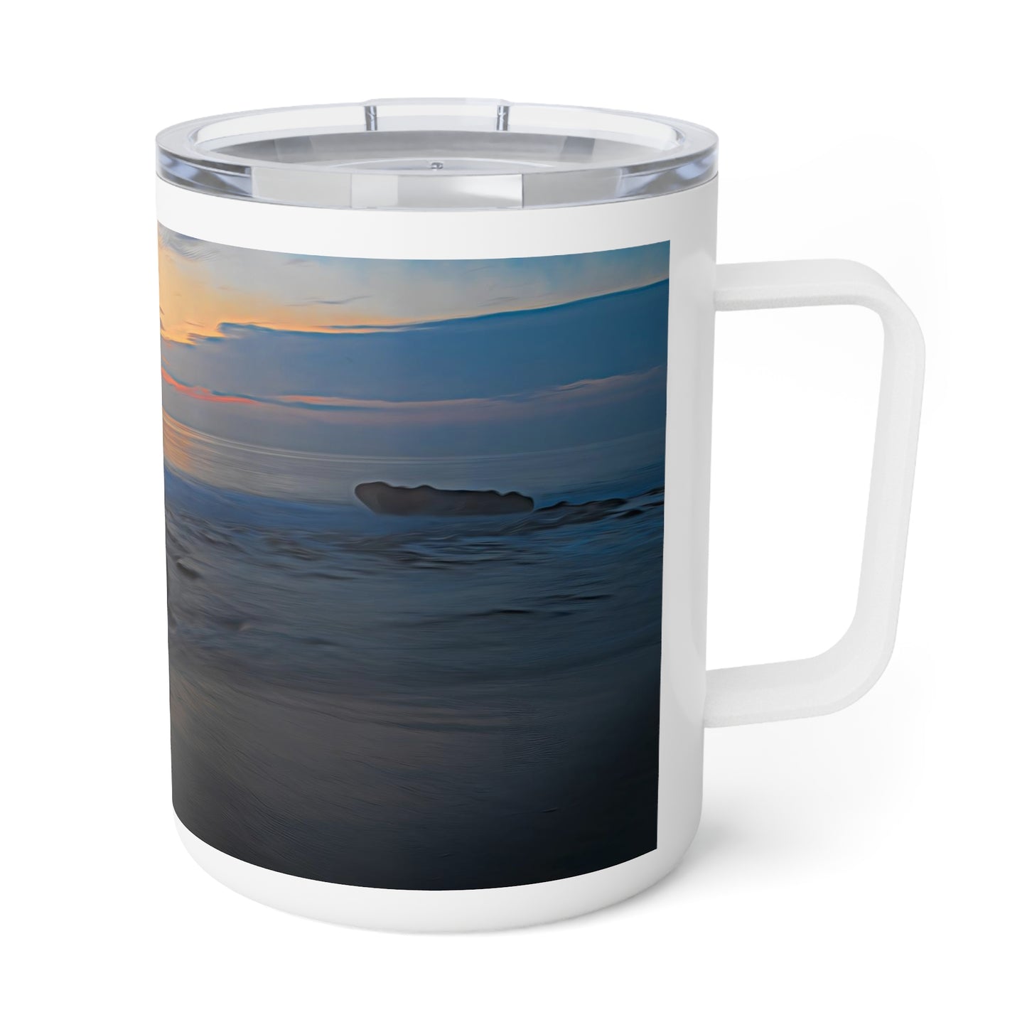 Oceanic Dawn Eco friendly, 10 oz Insulated travel Mug