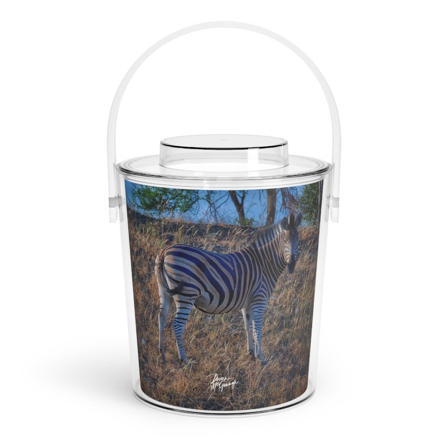 Enjoy Nature Baby Zebra Insulated Ice Bucket