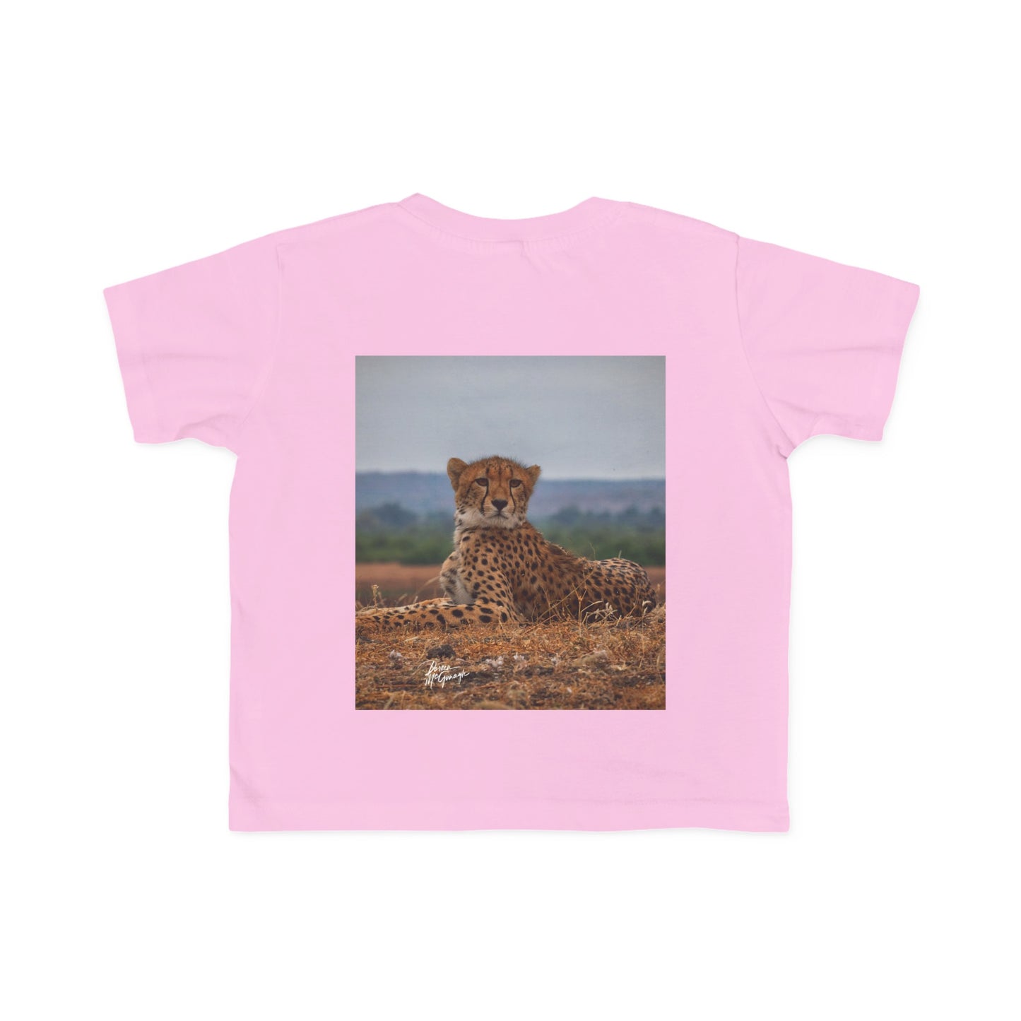 Enjoy Nature Toddler Tee - Cheetah Portrait