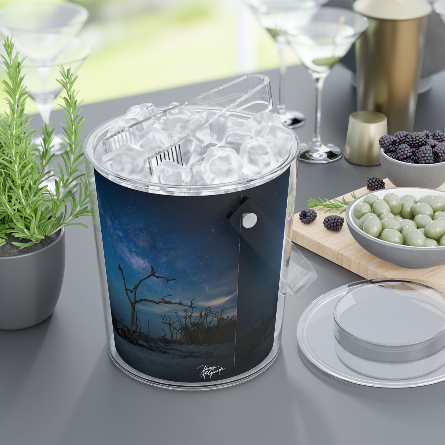 Enjoy Nature Milky Way Midnight Insulated Ice Bucket