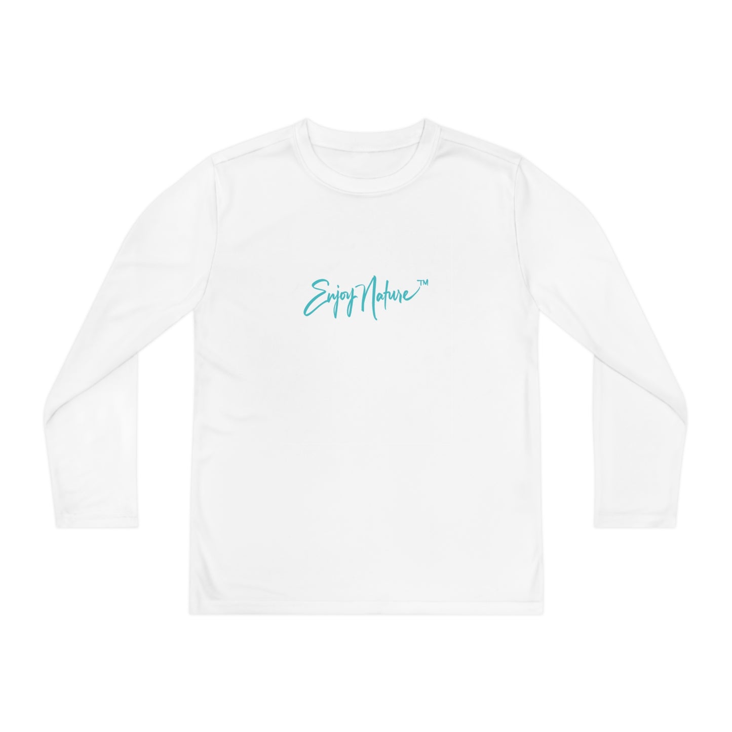 Youth Competitor Long Sleeve Tee with Leopard in Tree by Enjoy Nature