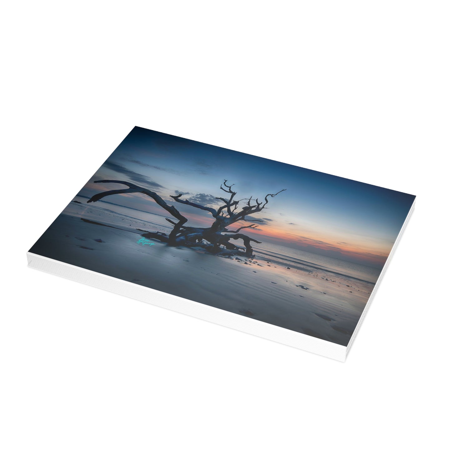 Photo note cards, Jekyll Island Sunrise, boxed note cards, (10 pcs)