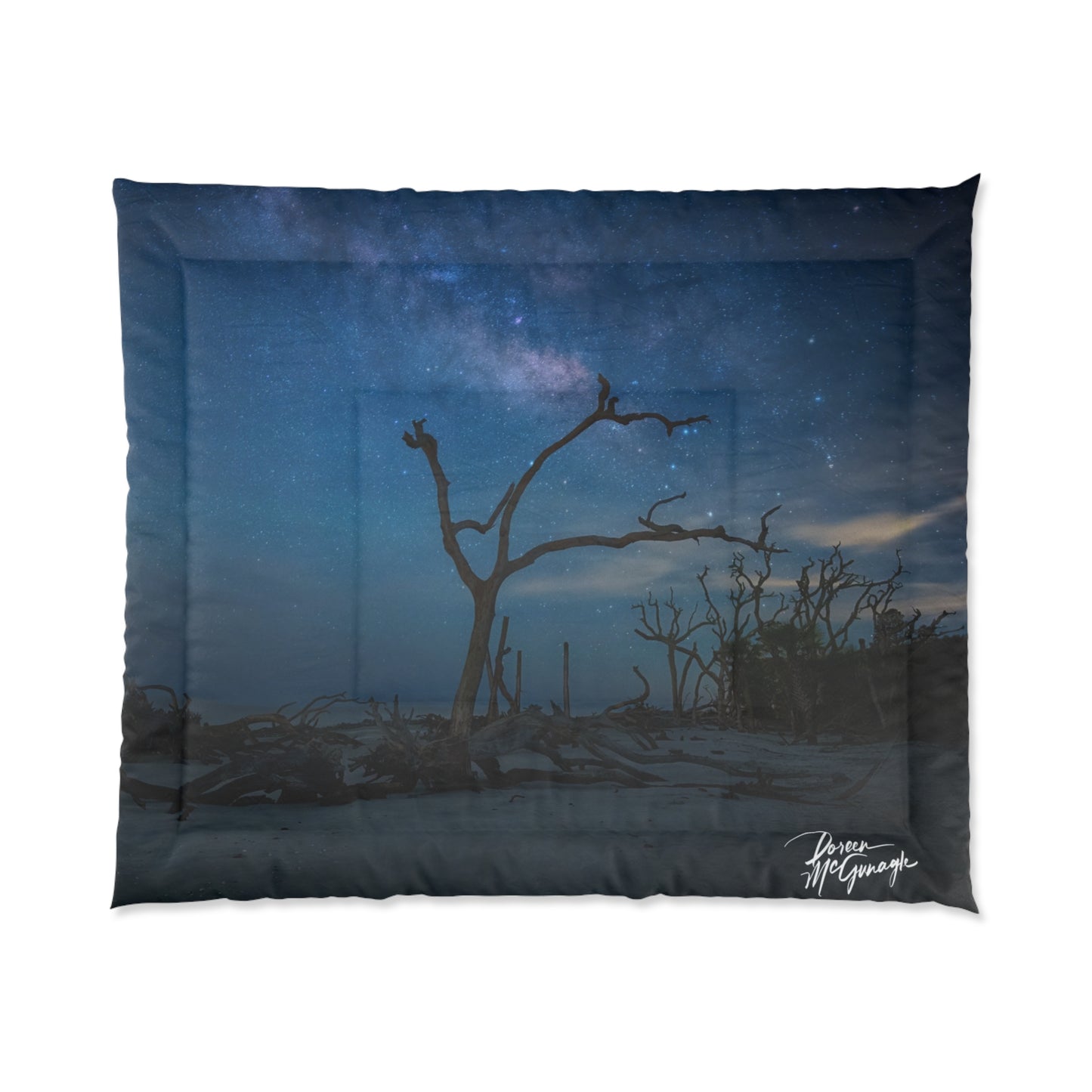 Milky Way Midnight Comforter by Enjoy Nature