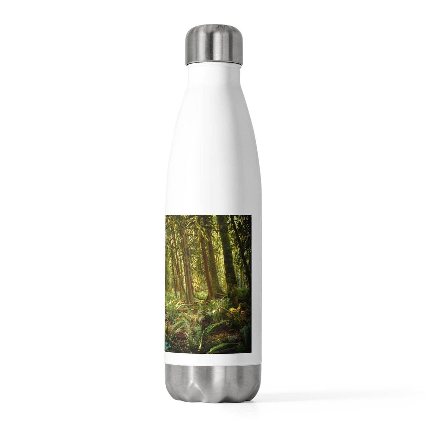 Eco friendly Water Bottle, Enchanted Forest 20oz Insulated Bottle