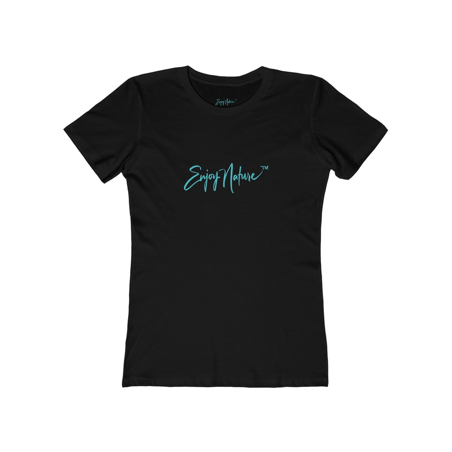 Pink Lily Fitted Boyfriend Tee for Women by Enjoy Nature