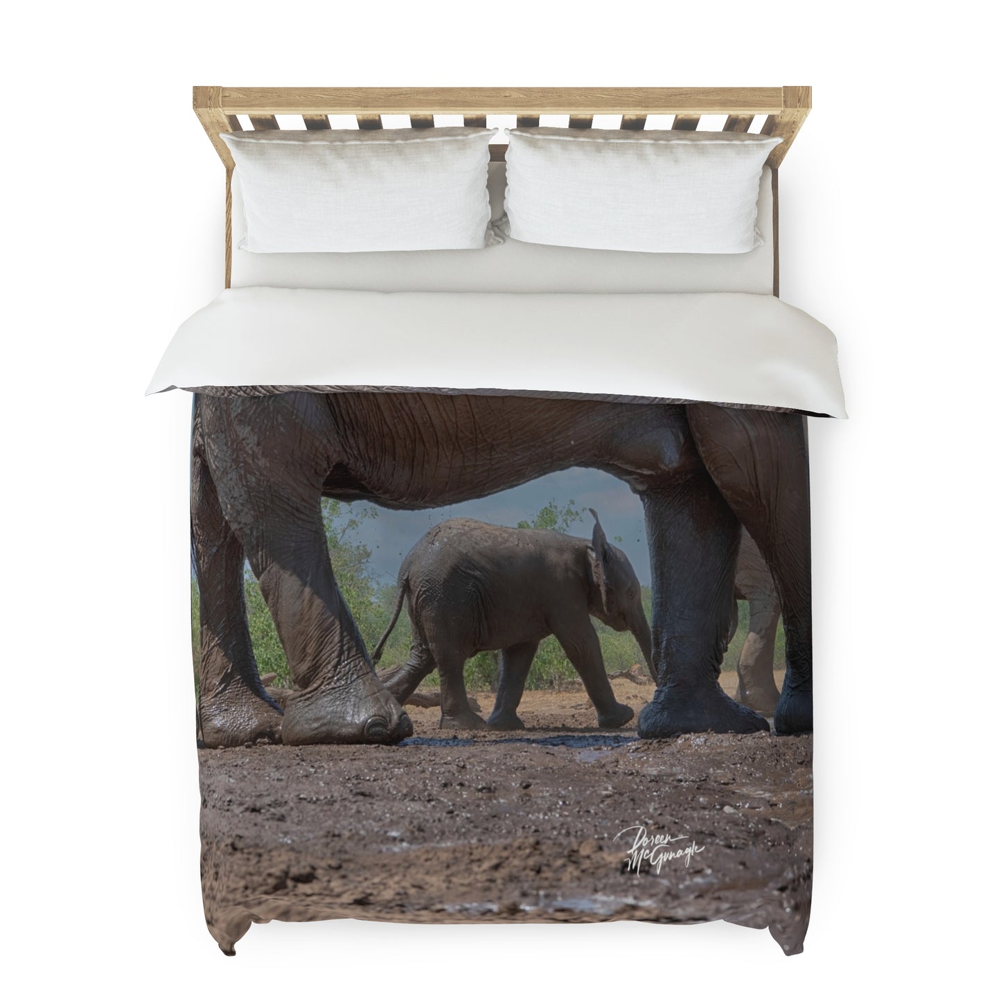 Enjoy Nature Elephant Baby Duvet Cover