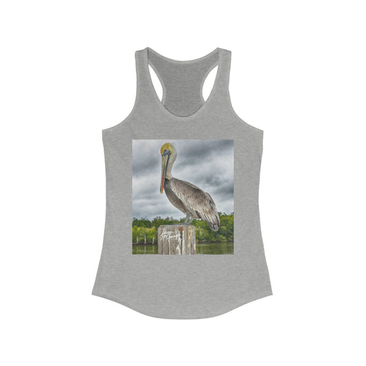 Womens racerback tank tops Pelican, women summer tees