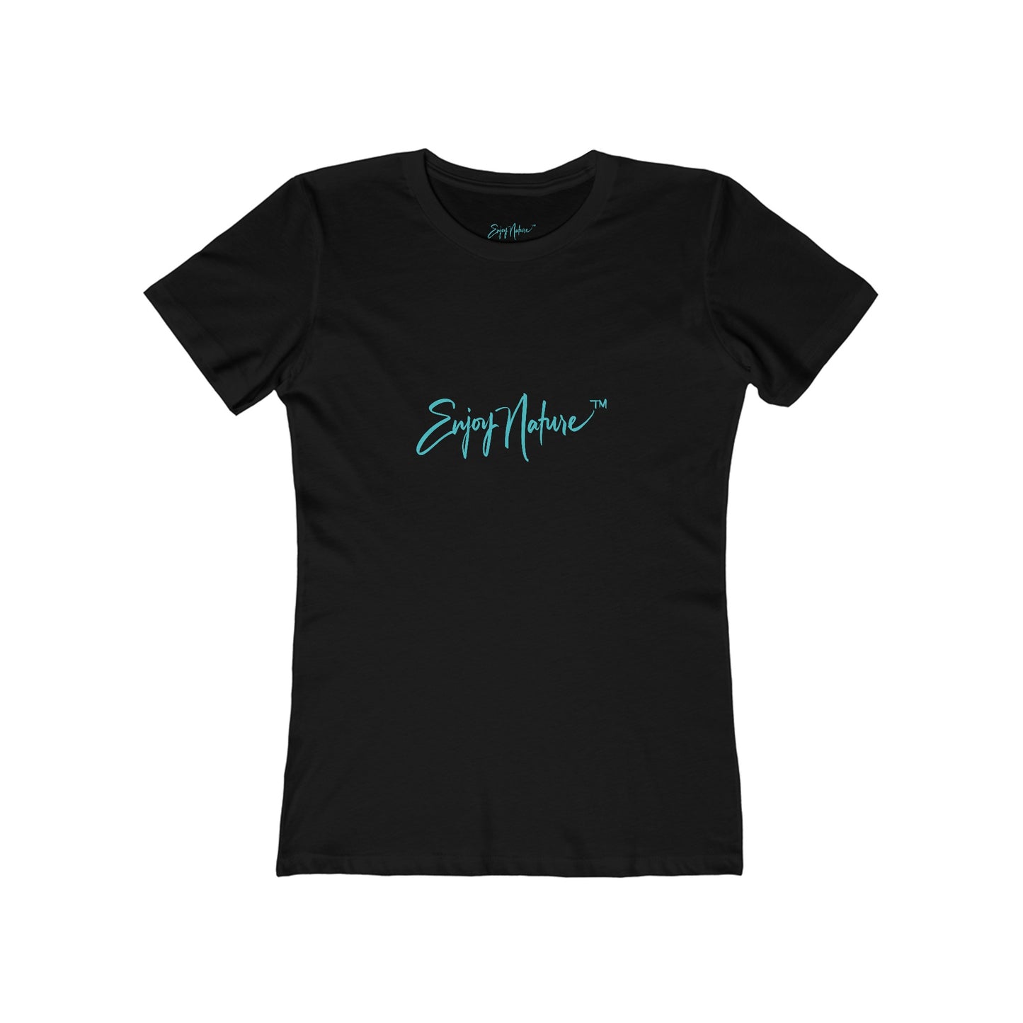 Giraffe Silhouette Fitted Boyfriend Tee for Women by Enjoy Nature