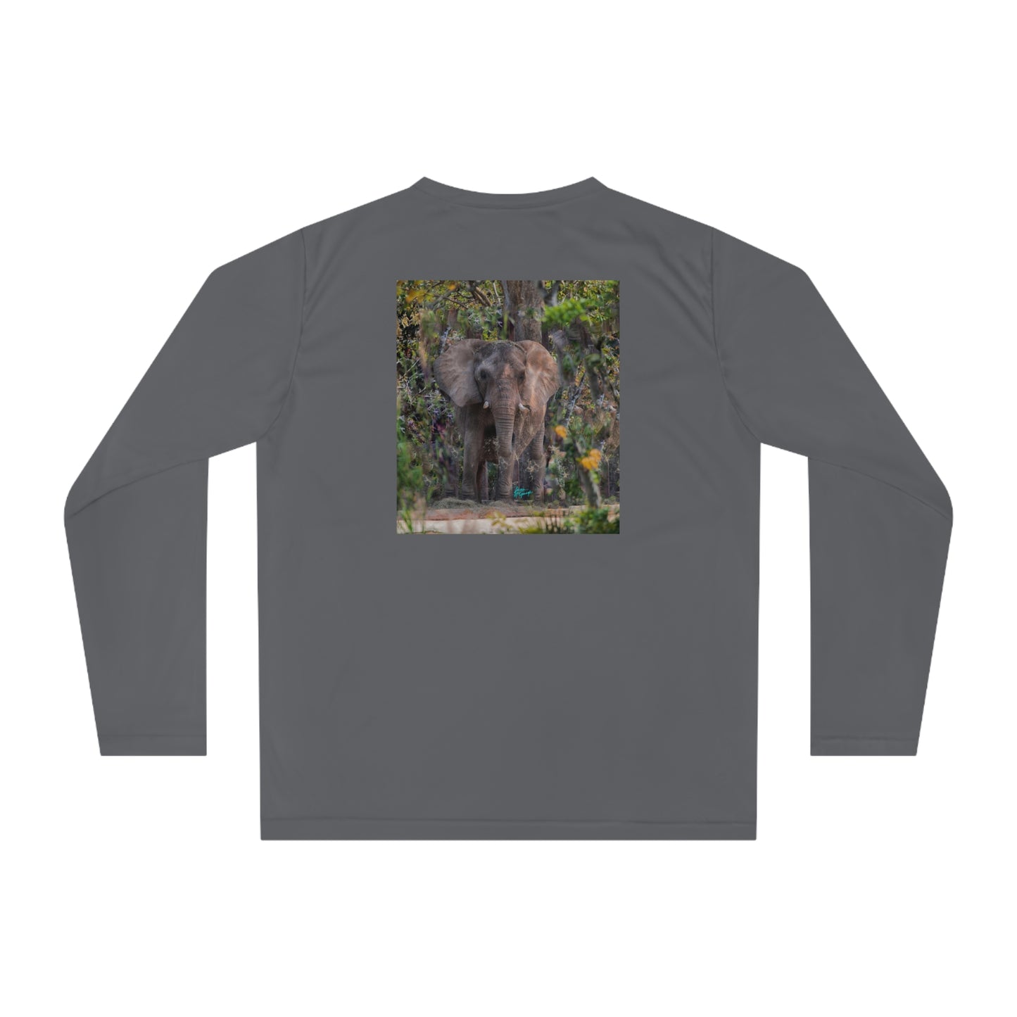 Unisex T-shirt Elephant, Long Sleeve Performance shirt