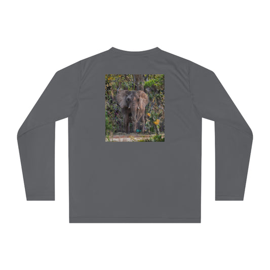 Unisex T-shirt Elephant, Long Sleeve Performance shirt