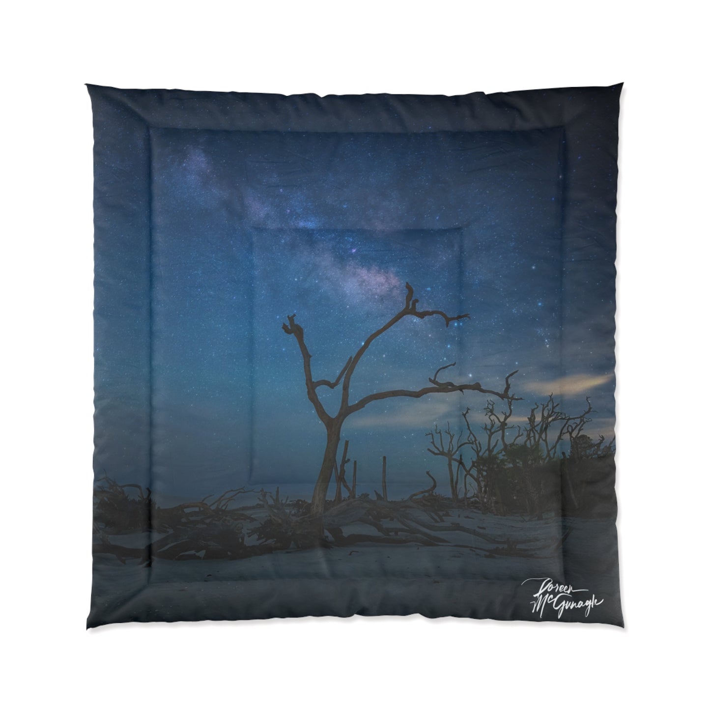 Milky Way Midnight Comforter by Enjoy Nature