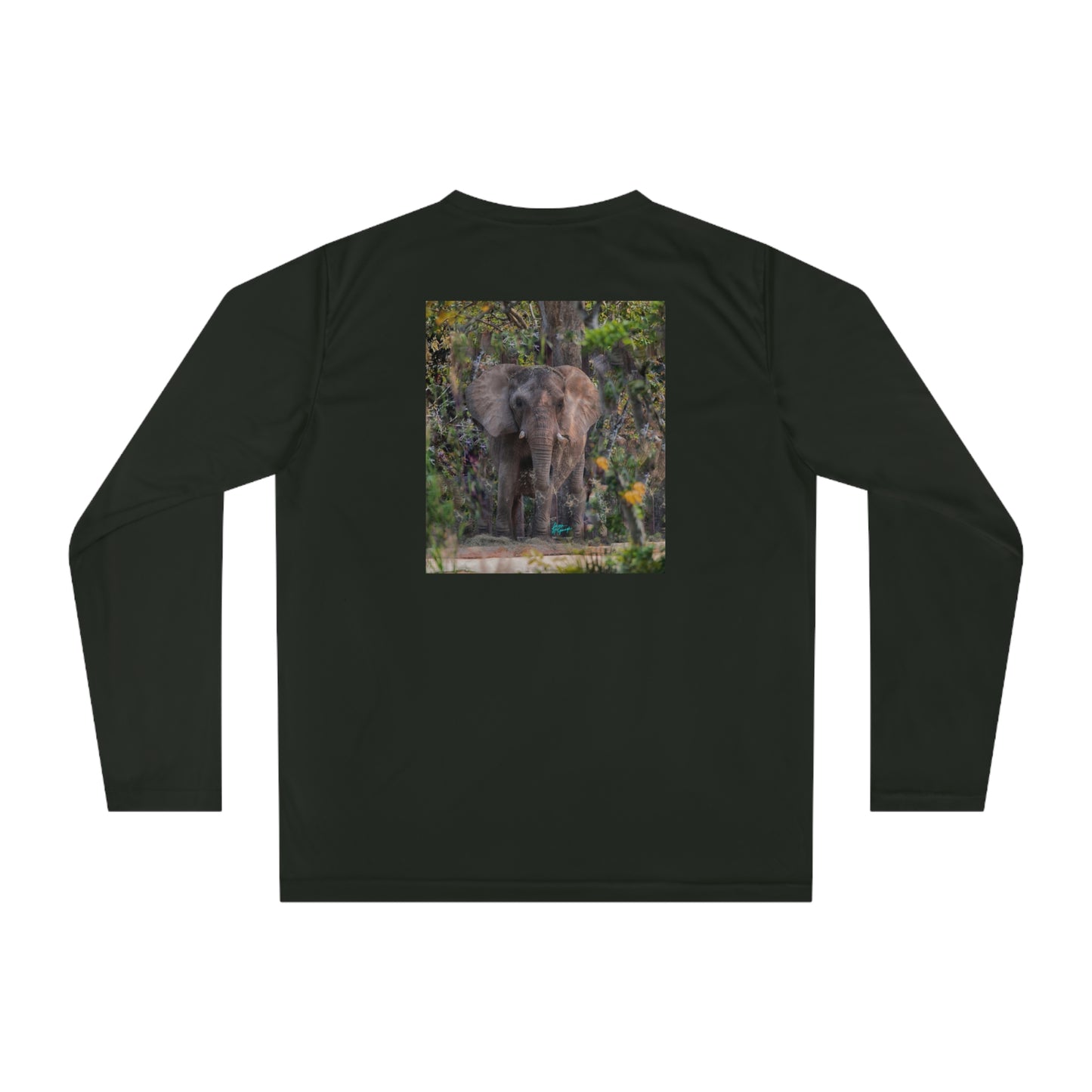 Unisex T-shirt Elephant, Long Sleeve Performance shirt