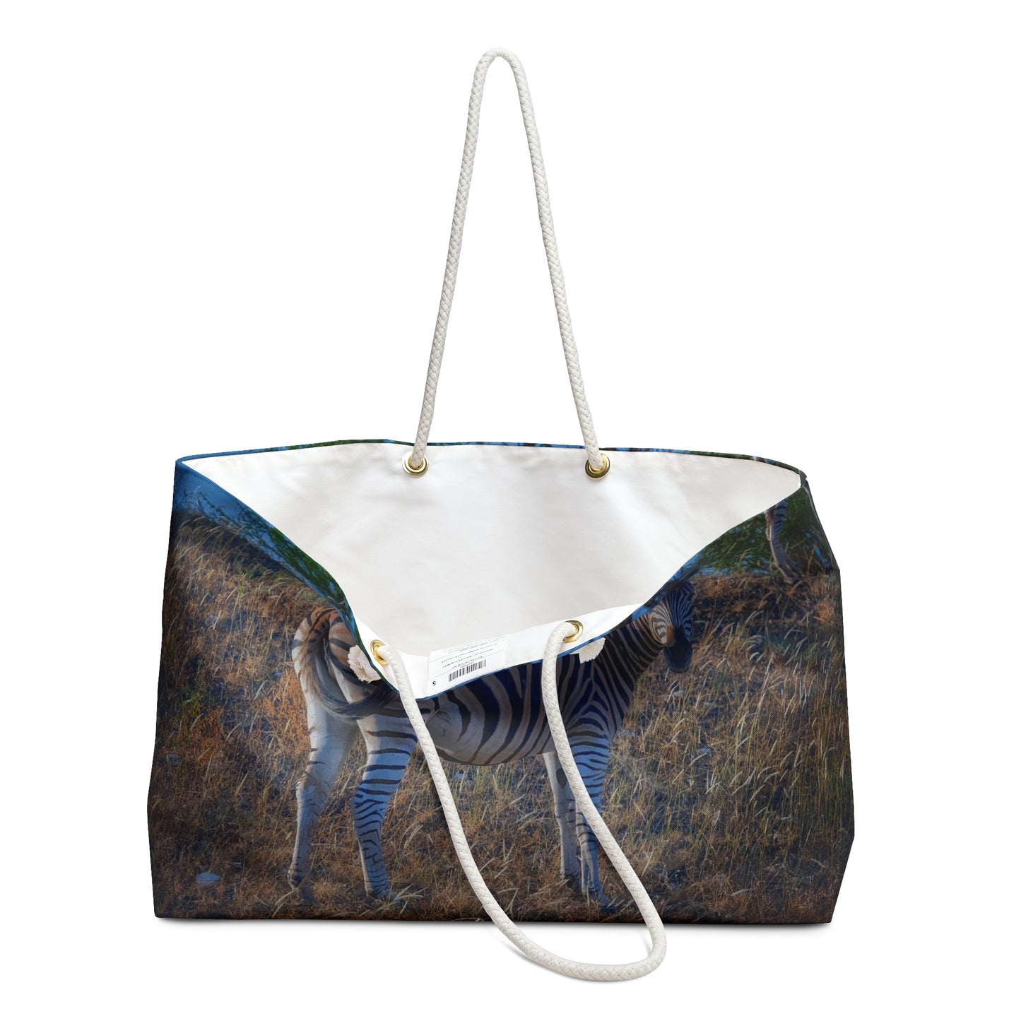 Weekender Tote Bag: Baby Zebra by Enjoy Nature