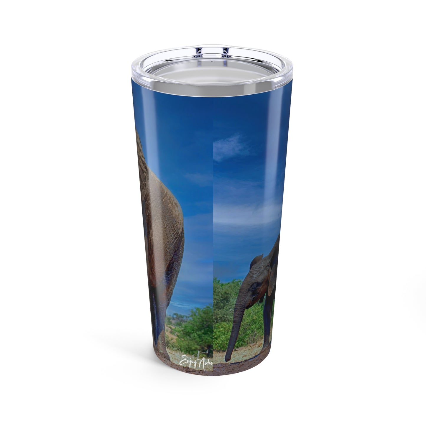 20oz Tumbler - Enjoy Nature Design by Bruce Mackintosh, Stainless Steel Insulated Travel Mug