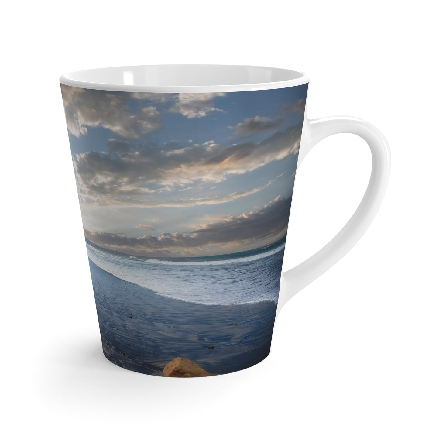 Eco Friendly Lagoon Serenity, 12 oz Latte Mug