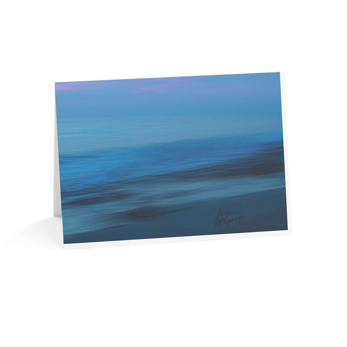 Photo note cards Blue Dawn, boxed note cards