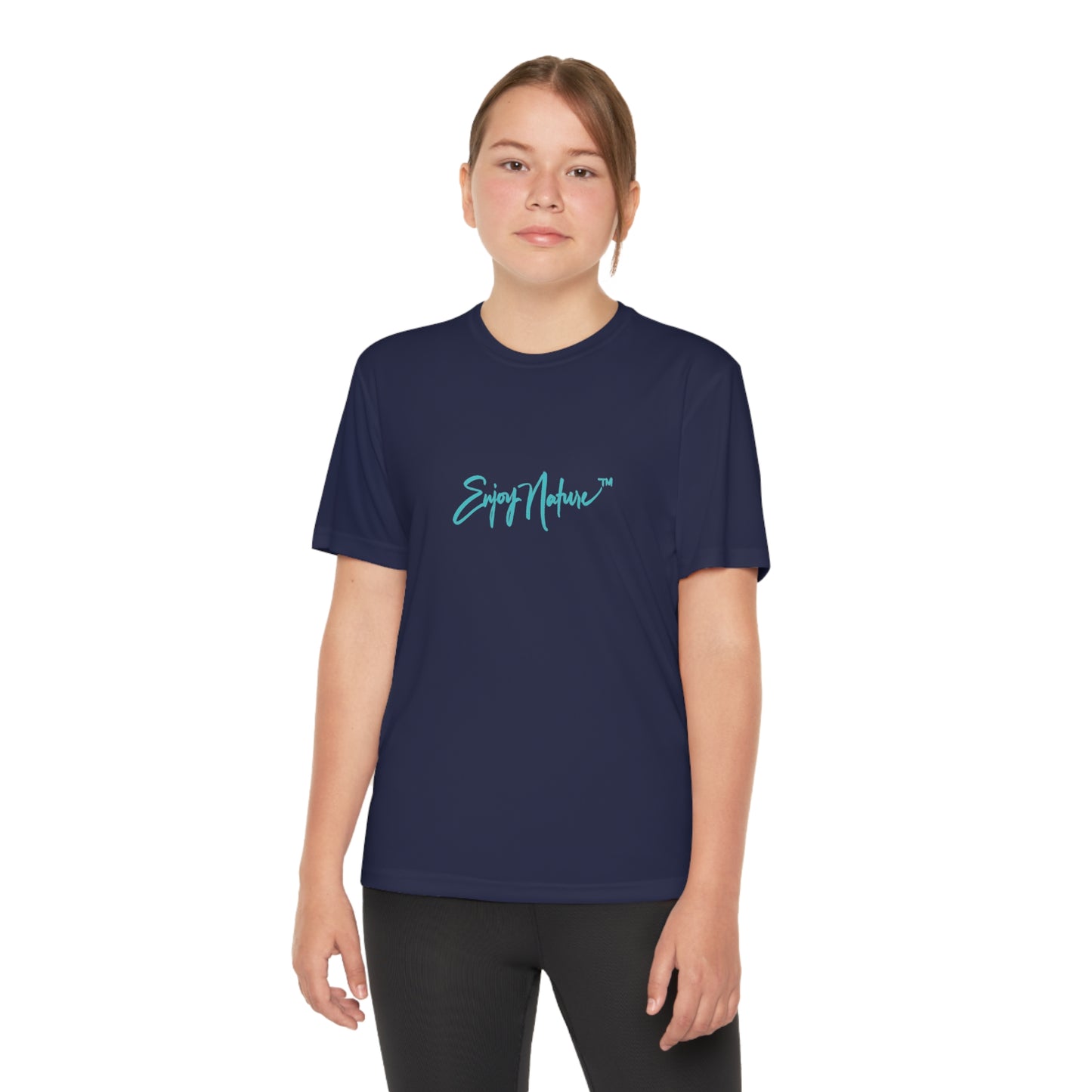 Youth Competitor Tee with Fine Art Image Cheetah Portrait by Enjoy Nature