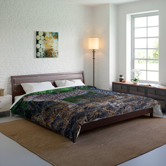 Cheetah Stand Comforter by Enjoy Nature