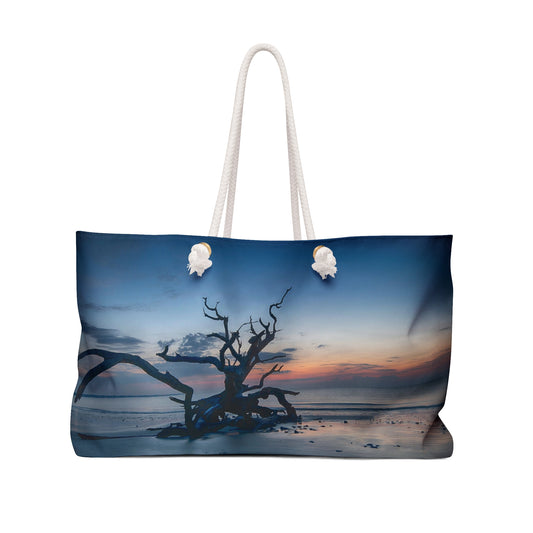 Weekender Bags, Sunrise on Jekyll Island, Traveler Bag