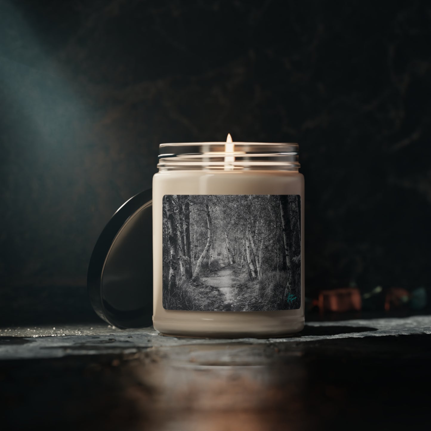 Simple Nature Candle, Forest Candle Design, Best Aroma Candle, Non toxic candles, nature candles,  Silver Birch Nature path