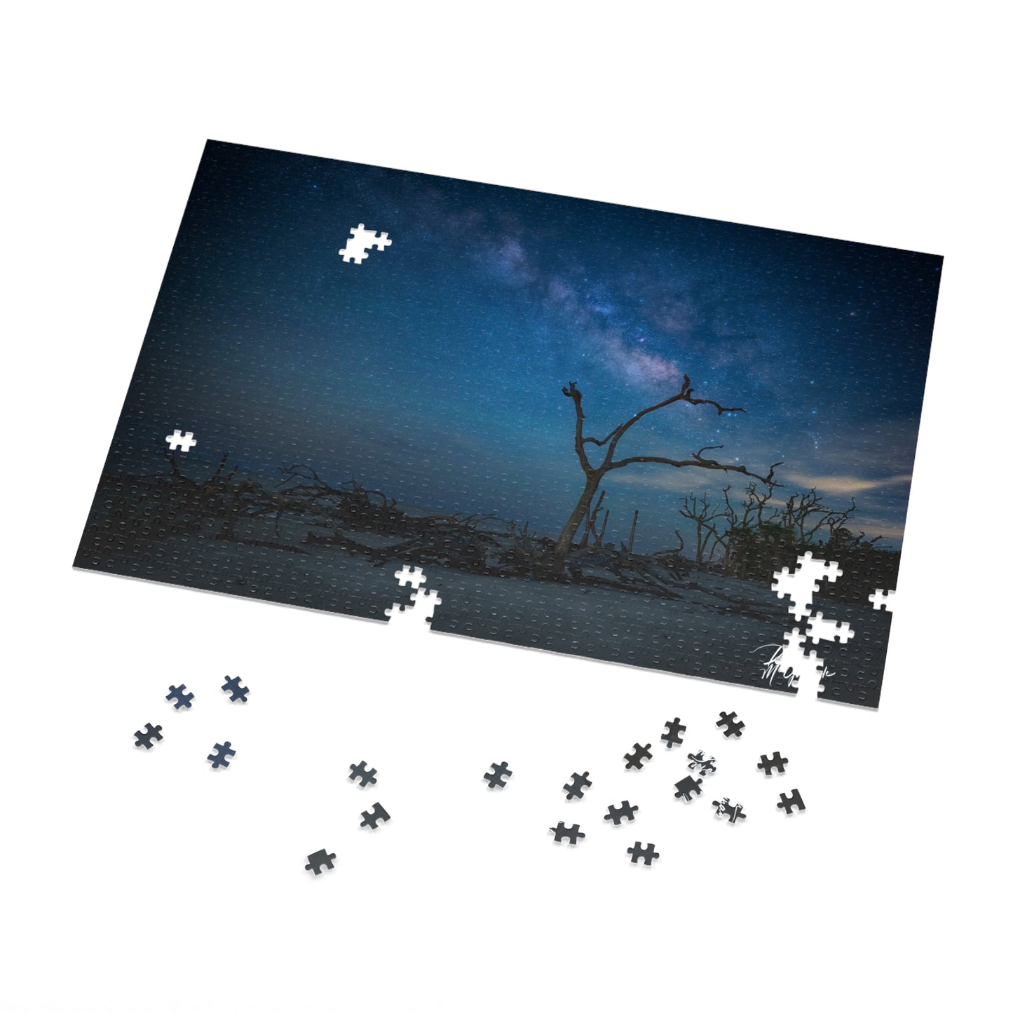 Milky Way Midnight Jigsaw Puzzle by Enjoy Nature