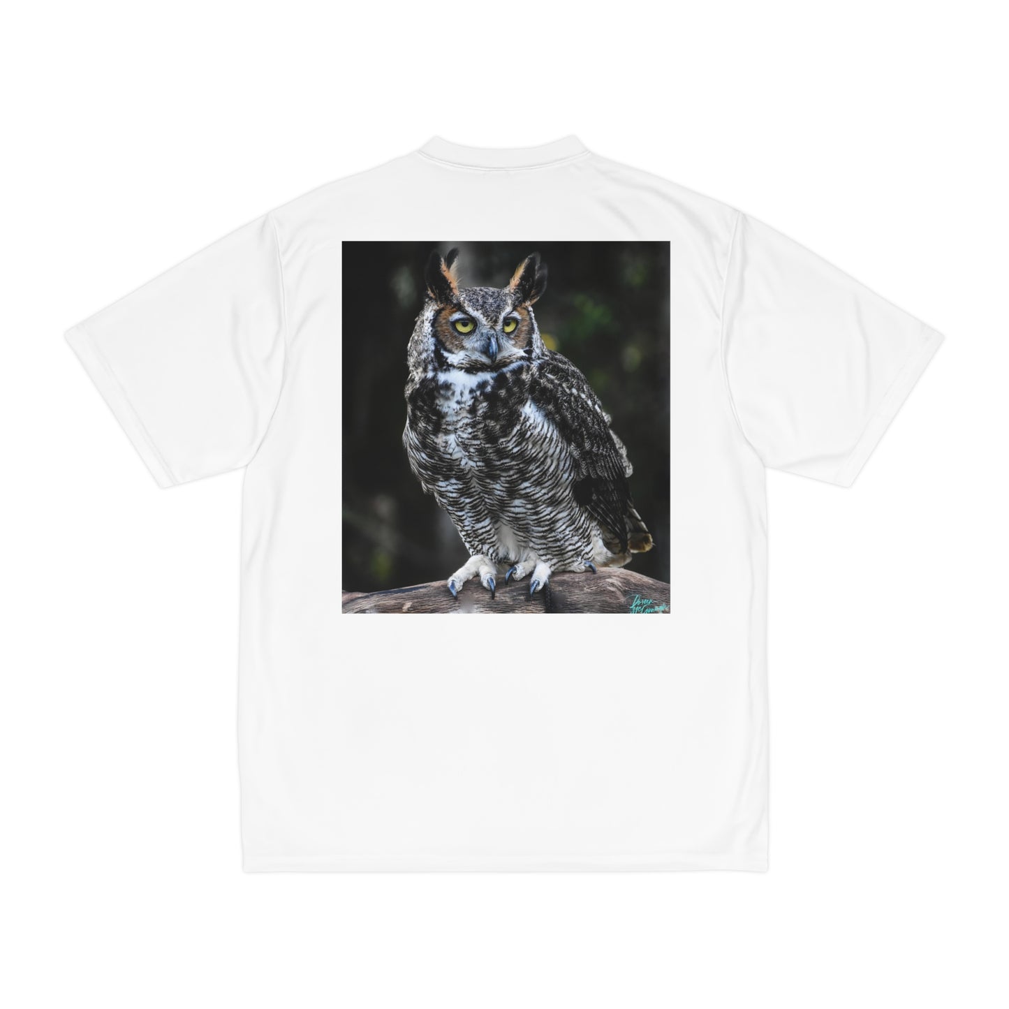 Great Horned Owl Men's Performance T-Shirt