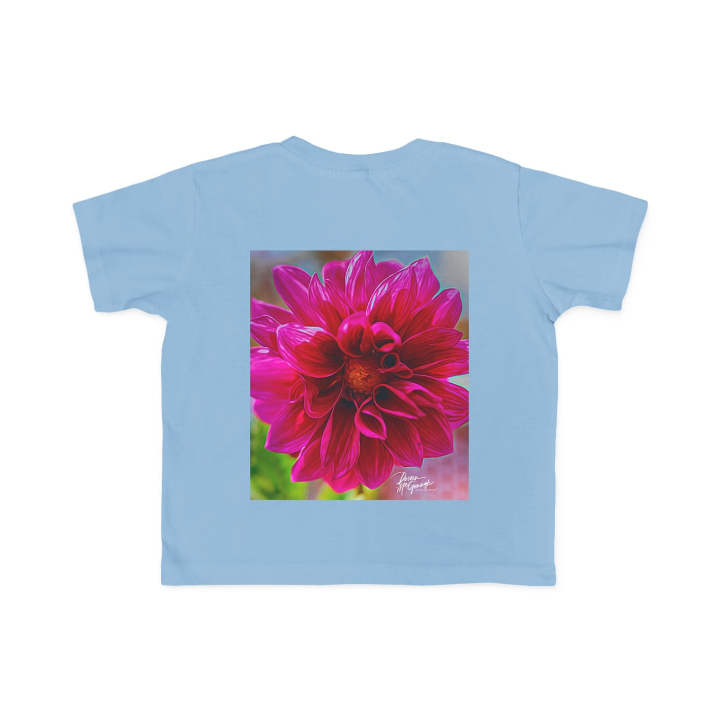 Enjoy Nature Toddler Tee - Dahlia Bloom