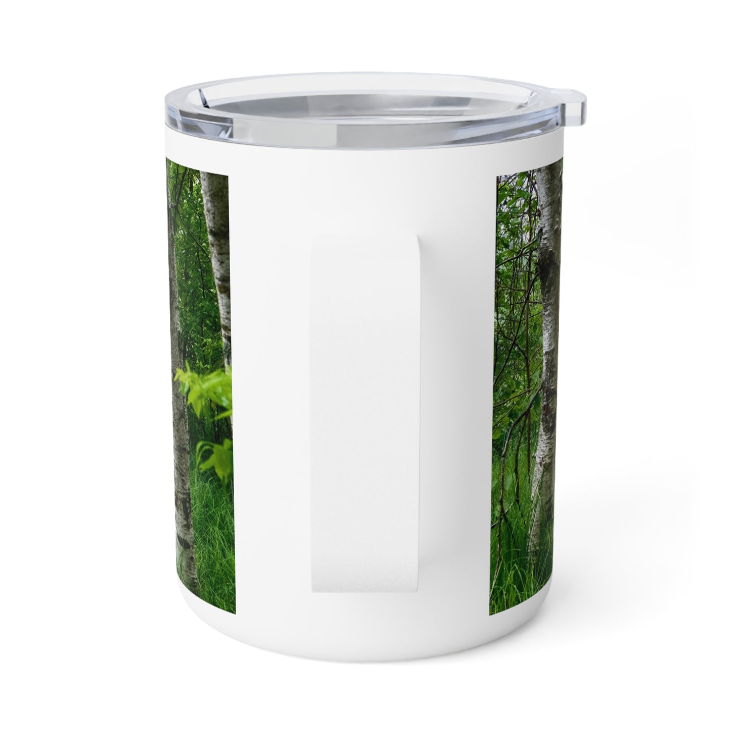 Eco friendly Silver Birch Trail, 10 oz. Insulated Travel Mug