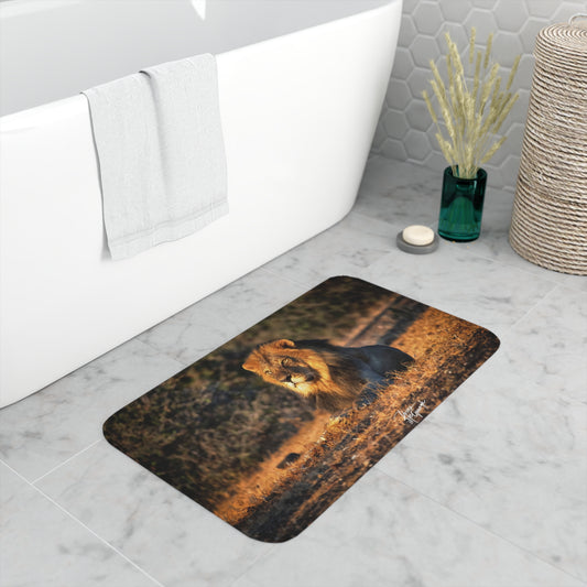 Lion King of Jungle Memory Foam Bath Mat from Enjoy Nature