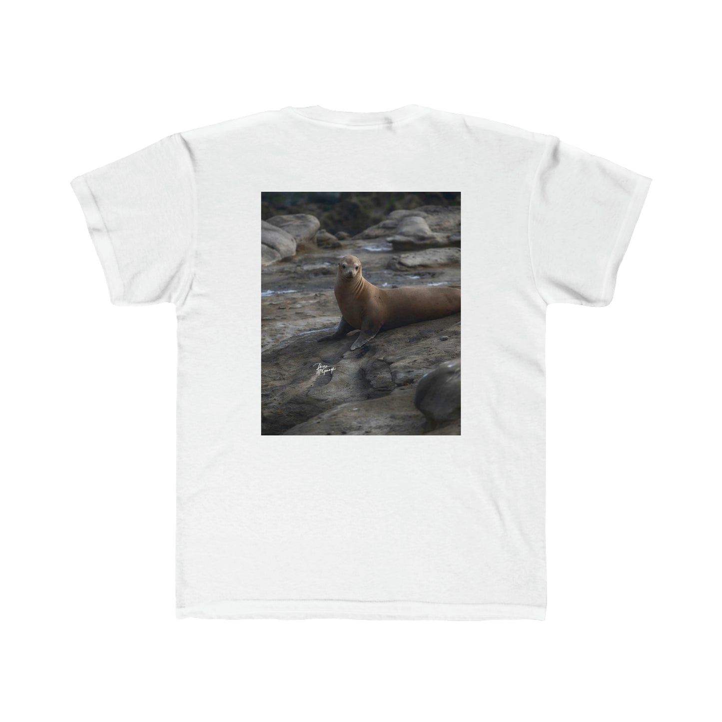 Kids T shirts Solitude Serenade Sea Lions, t shirts for kids, inspired by nature