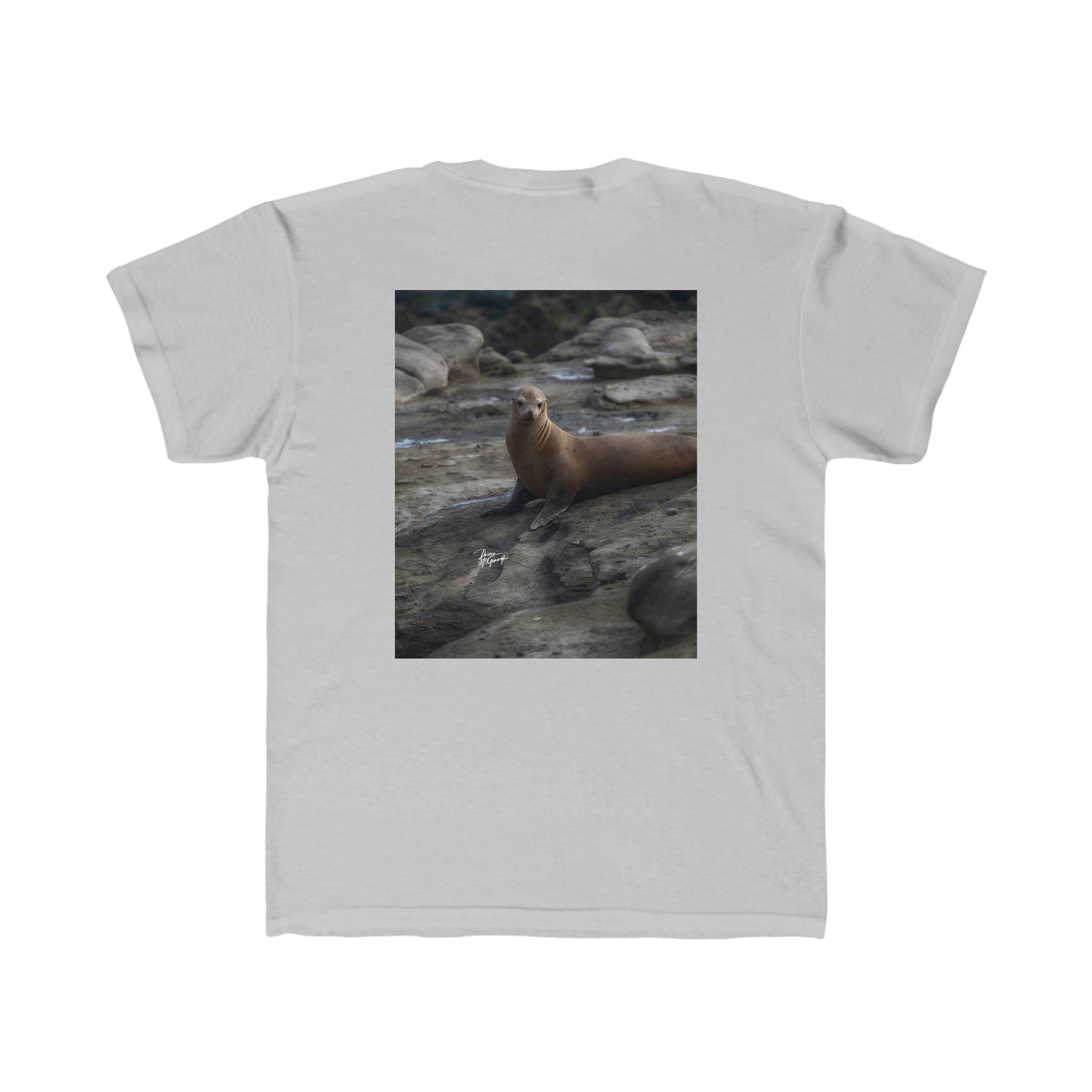 Kids T shirts Solitude Serenade Sea Lions, t shirts for kids, inspired by nature